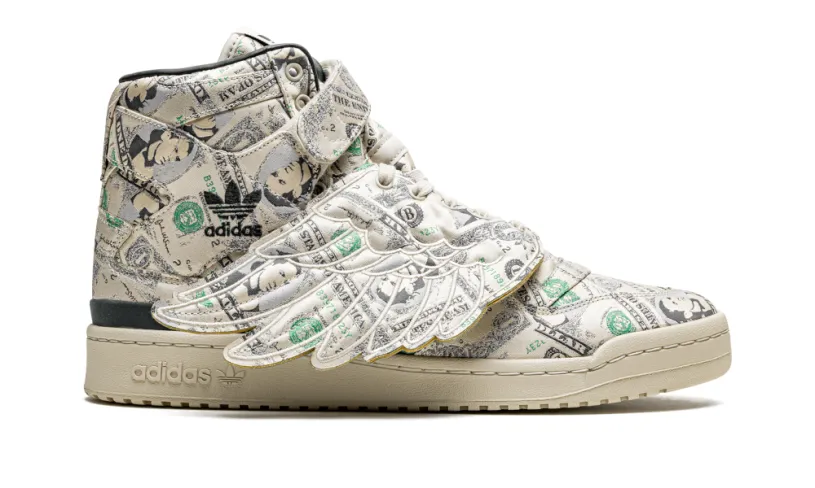 Jeremy Scott JS FORUM WINGS 1.0 MONEY 'Money'